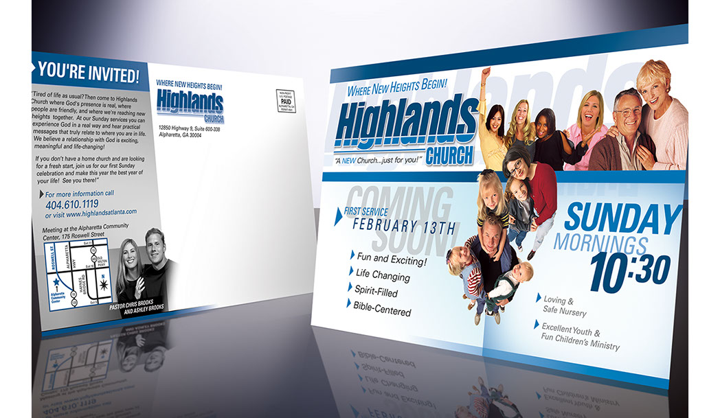 Jeffrey Olson Digit 7 Design Portfolio of Christian Ministry Outreach Designs in print and motion graphics | Digit7Design.com